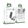 Incarcator auto Acefast B16 95W (USB-A+USB-C) dual port metal car charger set (P5) [Metal Grey]