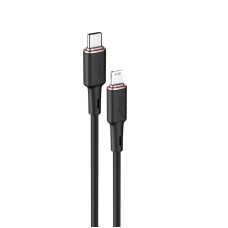 Кабель Acefast C2-01 UBC-C to Lighting zinc alloy charging (20W) [Black]