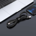 Cablu Acefast C2-02 UBC-A to Lighting zinc alloy charging [Black]