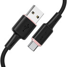 Cablu Acefast C2-04 UBC-A to USB-C zinc alloy charging [Black]