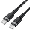 Cablu Acefast C22-03 USB-C to USB-C aluminum alloy charging data cable [Black]