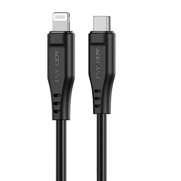 Cablu Acefast C3-01 USB-C to Lighting TPE charging data (30W) [White]