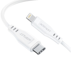 Кабель Acefast C3-01 USB-C to Lighting TPE charging data (30W) [White]