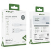 Cablu Acefast C3-02 USB-A to Lighting TPE charging data [White]