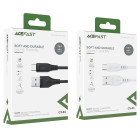 Cablu Acefast C3-04 USB-A to USB-C TPE charging data [Black]