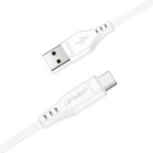 Cablu Acefast C3-04 USB-A to USB-C TPE charging data [White]
