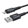 Cablu Acefast C4-02 USB-A to Lighting aluminum alloy [Black]