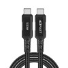 Cablu Acefast C4-03 USB-C to USB-C aluminum alloy 100W (1.8) [Black]