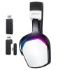 Casti Acefast H11 gaming wireless headset [White]