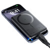 Power Bank Acefast M12 PD20W ultra-thin magnetic wireless charging power bank 10000mAh [Black]