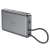 Power Bank Acefast M14 PD20W power bank with cable 20000mAh [Black]