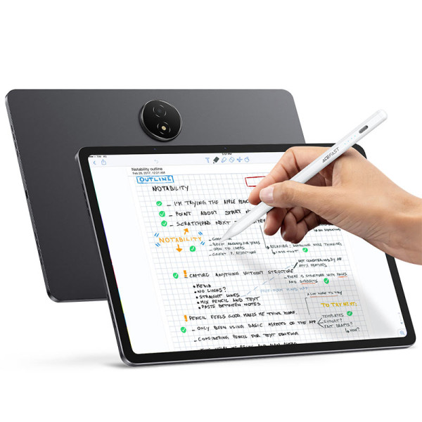 Стилус Hoco Acefast V1 universal capacitive pen [White]