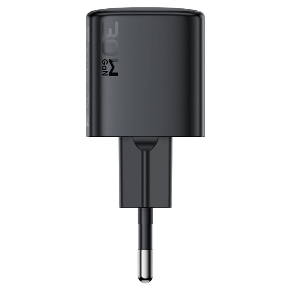 Зарядное устройство Acefast A118 PD30W mini GaN USB-C fast charger (EU) [Black]