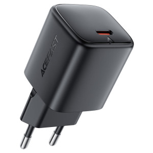 Incarcator de retea Acefast A119 PD45W mini GaN USB-C fast charger (EU) [Black]