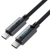 Кабель Acefast C19-03 USB-C to USB-C 60W Fast charging data cable [Black]