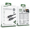 Кабель Acefast C19-03 USB-C to USB-C 60W Fast charging data cable [Black]