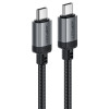 Кабель Acefast C20-03 USB-C to USB-C aluminum alloy charging data cable [Black]