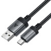 Кабель Acefast C20-04 USB-A to USB-C aluminum alloy charging data cable [Black]
