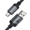 Кабель Acefast C20-04 USB-A to USB-C aluminum alloy charging data cable [Black]