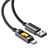 Кабель Acefast C21-04 USB-A to USB-C fantasy color series braided Charging data cable [Black]