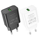 Incarcator de retea Borofone BA72A Spring (QC3.)[White]