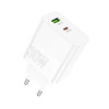 Incarcator de retea Borofone BA75A Powerful (PD30W + QC3.0) [White]