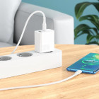 Incarcator de retea Borofone BA75A Powerful (PD30W + QC3.0) [White]