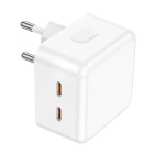 Incarcator de retea Borofone BA76A Source Dual Port (PD35W) [White]