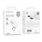 Incarcator de retea Borofone BA76A Source Dual Port (PD35W) [White]