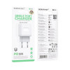 Incarcator de retea Borofone BA99A Breeze single port PD20W [White]