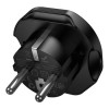 Сетевой Адаптер Borofone BAC15 Smart universal conversion plug(EU) [Black]