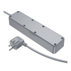 Prelungitor Borofone BAC8 Power 3-position socket (1C3A) (EU/GER) (L=3M) [Black] 