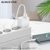 Incarcator de retea Borofone BAS11A Erudite + Cablu Type-C [White]