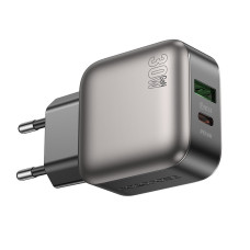 Incarcator de retea Borofone BAS55A Absolute PD30W+QC3.0 (EU) [Black] 