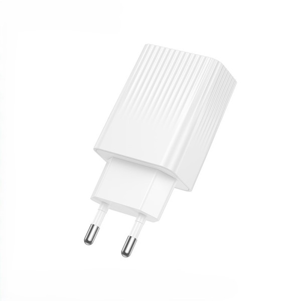 Incarcator de retea Borofone BAS73A Source single port PD20W charger(EU) [White]