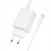 Incarcator de retea Borofone BAS74A Source PD20W+QC3.0 charger set(C to C)(EU) [White]