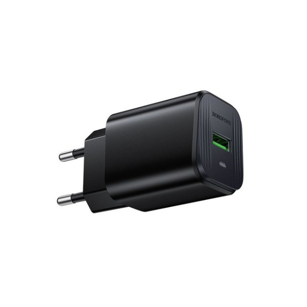 Incarcator de retea Borofone BAS82A Star single port QC3.0 charger(EU) [Black]