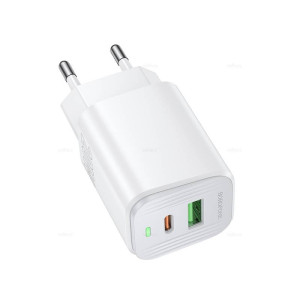Зарядное Устройство Borofone BAS83A Star PD20W+QC3.0 charger(EU) [White]