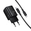 Зарядное Устройство Borofone BAS85A Star PD30W+QC3.0 charger set(C to C)(EU) [Black]