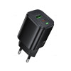 Incarcator de retea Borofone BAS85A Star PD30W+QC3.0 charger(EU) [Black]