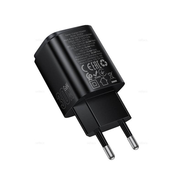 Incarcator de retea Borofone BAS85A Star PD30W+QC3.0 charger(EU) [Black]