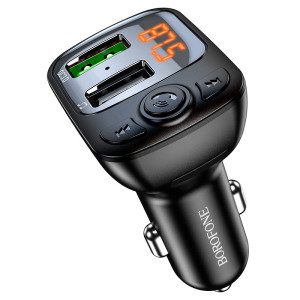 FM Модулятор Borofone BC41 Eminency (QC3.0) [Black]