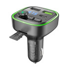 FM Модулятор Borofone BC48 Broad QC3.0 car BT FM transmitter [Black]