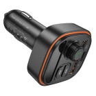 FM Модулятор Borofone BC59 Heroic car BT FM transmitter [Black]