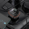 FM Modulator Borofone BC59 Heroic car BT FM transmitter [Black]