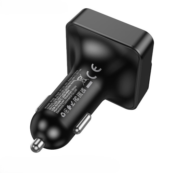 FM Модулятор Borofone BC60 Hero 35W(1A1C) car BT FM transmitter [Black]