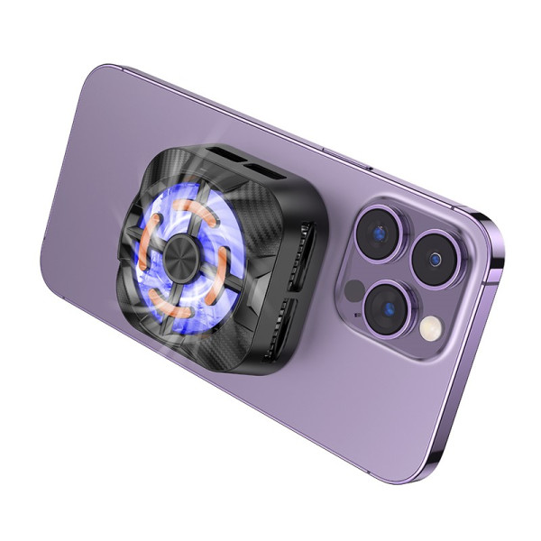 Phone cooler Borofone BG15 Travel magnetic phone radiator [Black]