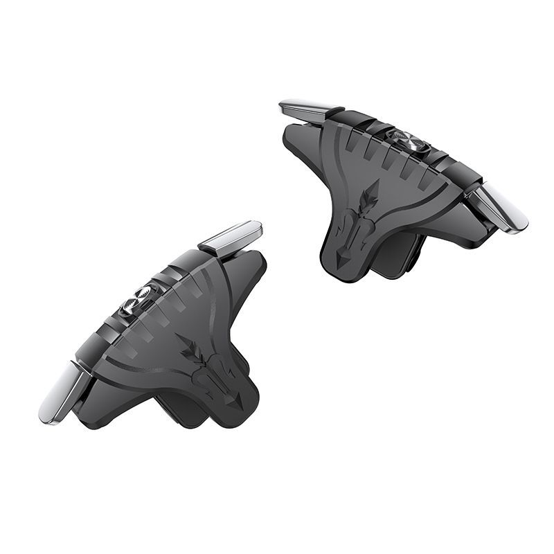 Game Pad Borofone BG2 Spartan mobile game button [Black-Silver]