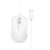 Mouse Borofone BG4 Universal Business Wired Mouse [White]