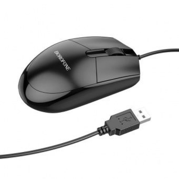 Set tastatură + mouse Borofone BG6 Busines (Russian Version) [Black]